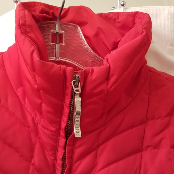 SOLD-POSTCARD Genuine Red Down Ski Jacket - Size 4 - Picture 6 of 8